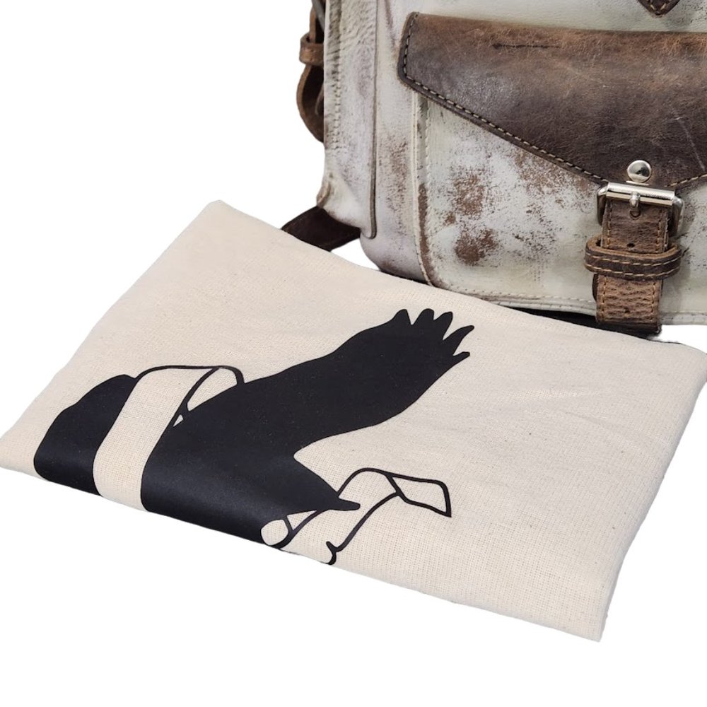 FREEBIRD BY STEVEN BROOKLYN ICE BROWN DISTRESSED LEATHER XL FULL SIZE BACKPACK - Picture 4 of 9